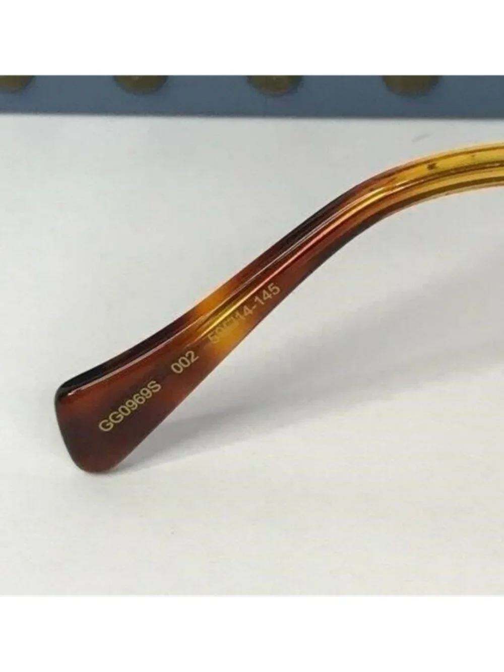 💯 - New Authentic Gucci Brown Pilot Ladies Sunglasses GG0969S 002 - Picture 8 of 12